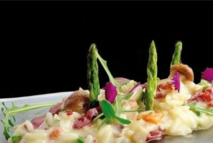 Risotto de setas y boletus