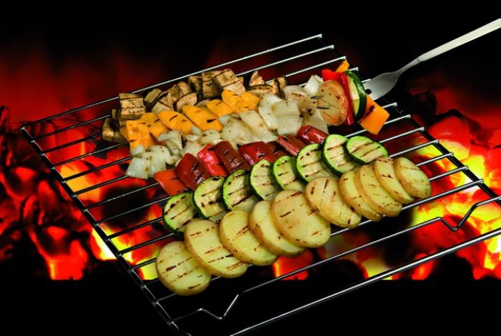 Parrillada verduras asadas con patatas