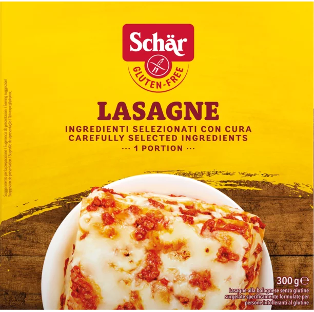 Lasaña sin gluten