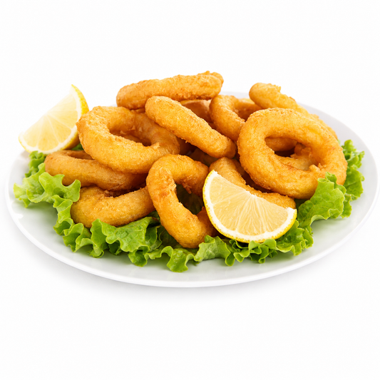 Caprichos de calamar rebozados
