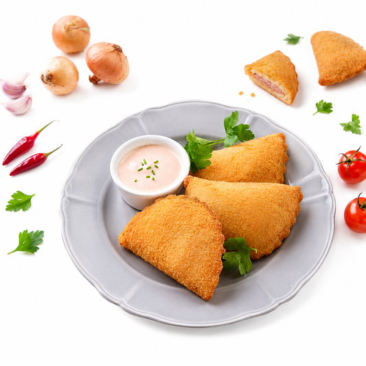 Delicias de gamba (empanadillas)