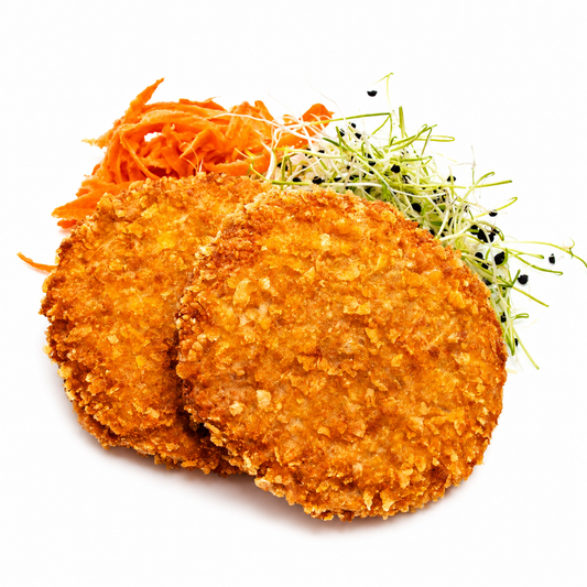Hamburguesa pollo cornflakes