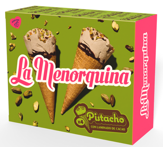 Cono Pistacho - Chocolate