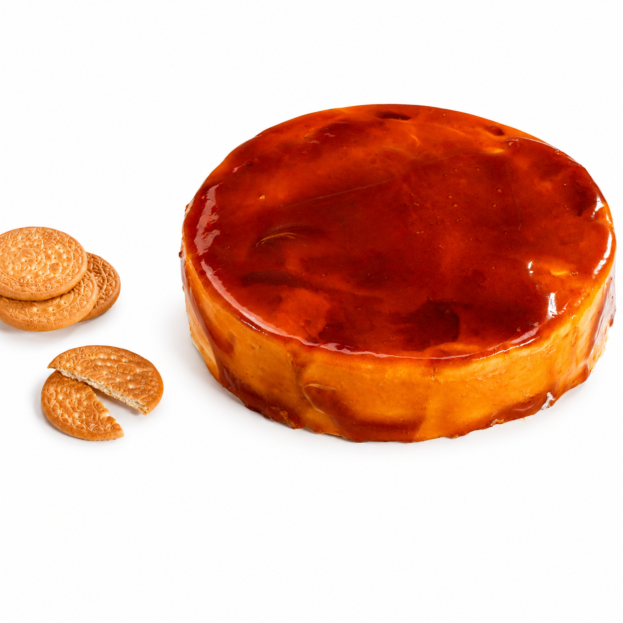 Tarta galleta y caramelo
