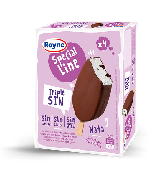Bombón nata triple SIN