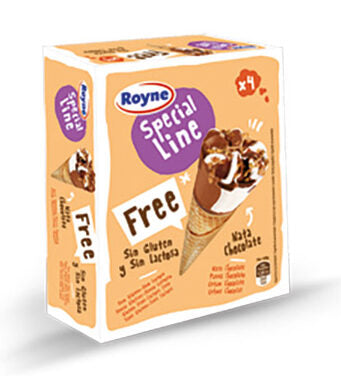 Cono nata chocolate (sin gluten y sin lactosa)