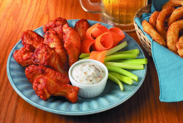 Alitas de pollo barbacoa