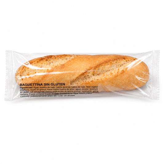 Baguetinas de pan Sin Gluten