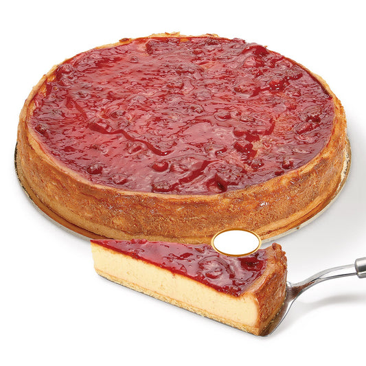 Tarta cheesecake fresa con base de galleta