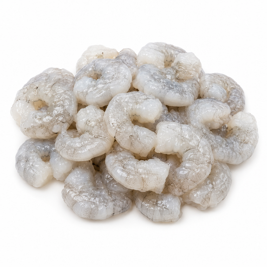 Cola langostino pelado crudo