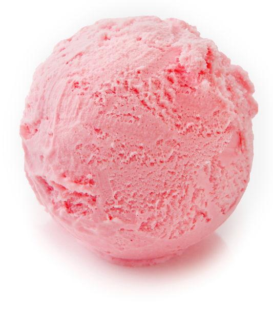 Helado fresa