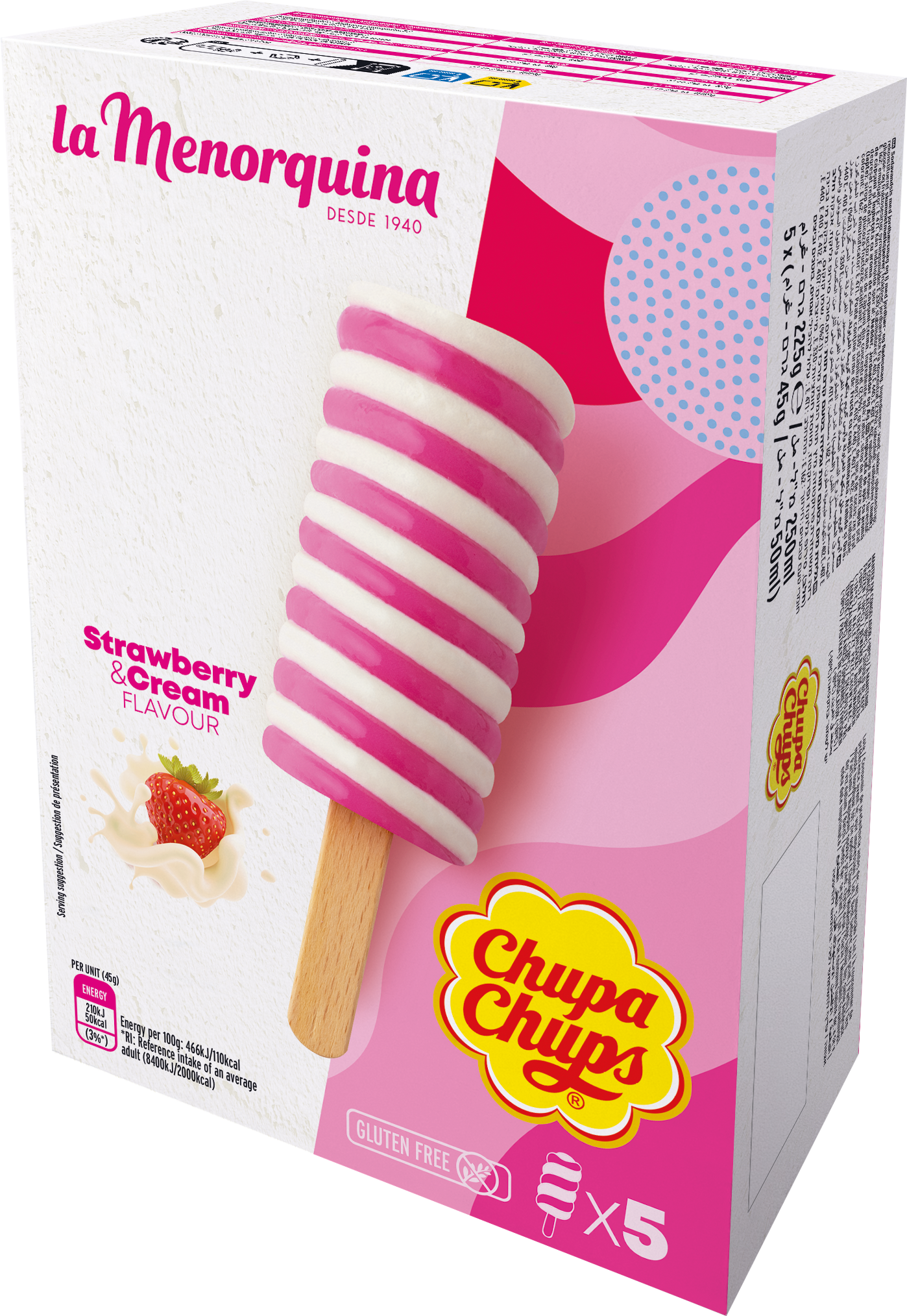 Helado Espiral Chupa- chups