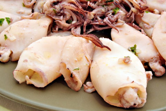 Chipirón o calamar limpio