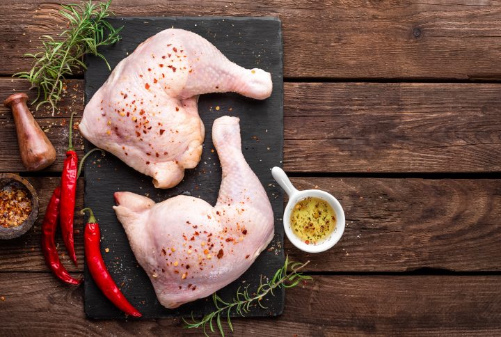 Muslos de pollo