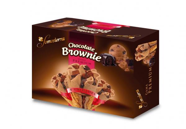Cono choco-brownie